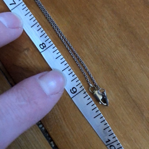 NEW Sterling Silver Gemstone Diamond Necklace - Picture 9 of 9